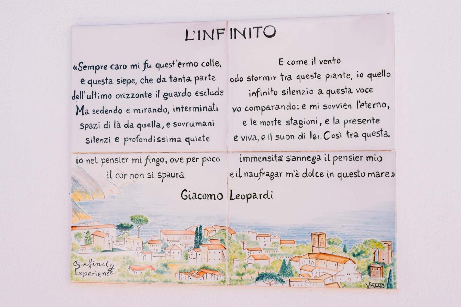 Infinity Experience Casa Vacanza Incantevole Con Terrazzo Скала Екстериор снимка